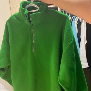 aritzia quarter zip up